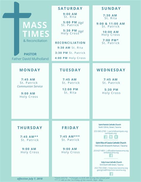miami catholic churches mass schedule.